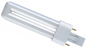 PLS Compact Fluorescent Lamp 5 watt Cool White 840