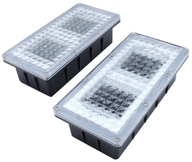 Paverlight Solar Brick Lights Set Of 2 (9 Watt Alternative)