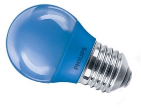 Philips LED Blue 3.1W 45mm Golfball ES