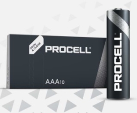 Procell AAA Size Batteries (Pack of 10)