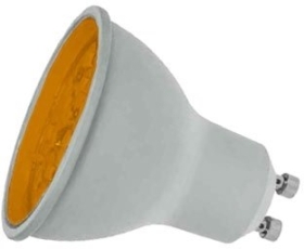 Prolite 7W Dimmable LED GU10 Amber (50W Alternative)