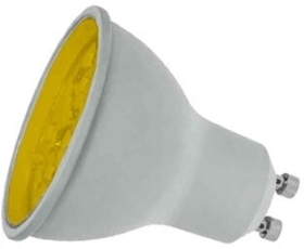 Prolite 7W Dimmable LED GU10 Yellow (50W Alternative)