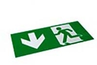 Robus Running Man Down Emergency Sign