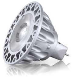 Soraa 7.5W 10 Degree MR16 GU5.3 Vivid LED Bulb 430lm Cool White