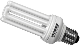 Sylvania Energy Saving Mini 20W PLEQ Lamp ES Warm White (100 Watt Alternative)