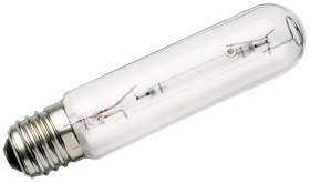 This is a 400 W 39-40mm GES/E40 Tubular bulb that produces a Very Warm White (827) light which can be used in domestic and commercial applications