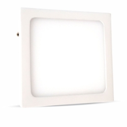V-Tac 6W 90x90mm Square Slim Surface LED Panel Cool White