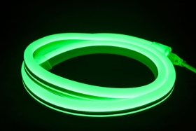 V-Tac IP65 9mmx16.5mm 8W Green 10 Metre LED Neon Flex (6 Mounting Brackets Included)