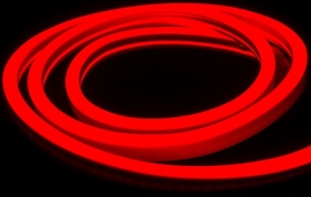 V-Tac IP65 (Indoor & Outdoor Use) 10m LED Neon Flex Red (Complete Kit inc. Driver) 8 Watts per Metre