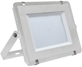 V-Tac Slimline LED Floodlight 300w Cool White (2400 Watt Alternative - White Finished)