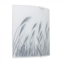 Wheat Design Glass Wall Light 60W E27x1