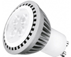 An LED GU10 Light Bulb