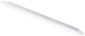 This is a 2.5 W S15 Striplight bulb that produces a Warm White (830) light which can be used in domestic and commercial applications