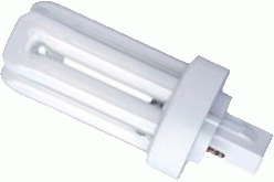 This is a 13 W GX24D-1 Multi Tube bulb that produces a Cool White (840) light which can be used in domestic and commercial applications