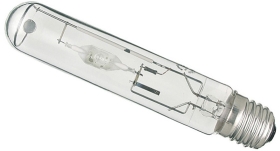 This is a 250W 39-40mm GES/E40 Tubular bulb that produces a Daylight (860/865) light which can be used in domestic and commercial applications