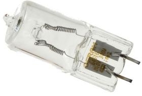 This is a 300W G6.35/GY6.35 (6.35mm Apart) Capsule bulb which can be used in domestic and commercial applications