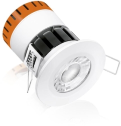 This is a 8 W bulb that produces a Warm White (830) light which can be used in domestic and commercial applications
