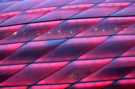 Allianz Arena Showcases Energy-Efficient LED Light Show