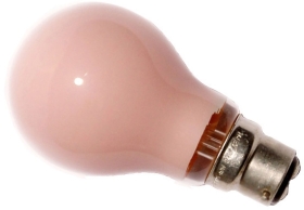 This is a 25W 22mm Ba22d/BC Standard GLS bulb that produces a Pink light which can be used in domestic and commercial applications