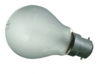 This is a 100W 22mm Ba22d/BC Standard GLS bulb that produces a Pearl light which can be used in domestic and commercial applications
