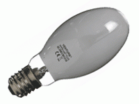 This is a 400W 39-40mm GES/E40 Eliptical bulb that produces a Cool White (840) light which can be used in domestic and commercial applications