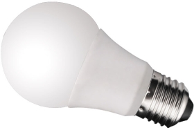 This is a 6 W 26-27mm ES/E27 Standard GLS bulb that produces a Daylight (860/865) light which can be used in domestic and commercial applications