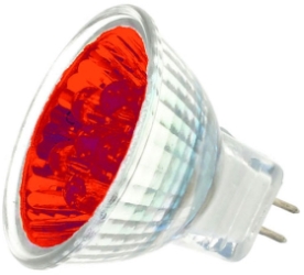 This is a 1W GU4/GZ4 Reflector/Spotlight bulb that produces a Red light which can be used in domestic and commercial applications