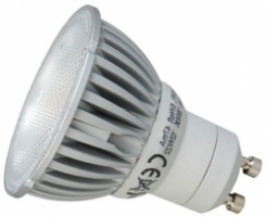 This is a 6 W GU10 Reflector/Spotlight bulb that produces a Cool White (840) light which can be used in domestic and commercial applications