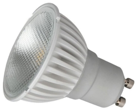 This is a 7 W GU10 Reflector/Spotlight bulb that produces a Cool White (840) light which can be used in domestic and commercial applications