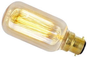 This is a 40 W 22mm Ba22d/BC Tubular bulb that produces a Very Warm White (827) light which can be used in domestic and commercial applications