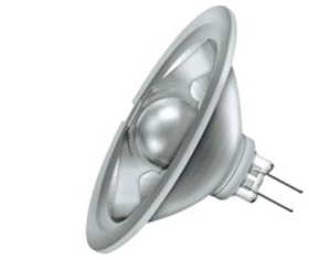 This is a 20W GY4 Reflector/Spotlight bulb that produces a Very Warm White (827) light which can be used in domestic and commercial applications