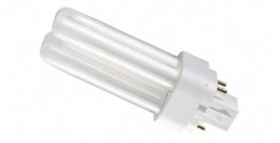 This is a 10W G24Q-1 Multi Tube bulb that produces a Very Warm White (827) light which can be used in domestic and commercial applications
