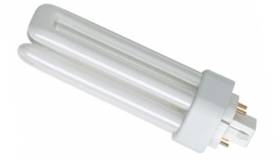 This is a 42W GX24Q-4 Multi Tube bulb that produces a Very Warm White (827) light which can be used in domestic and commercial applications