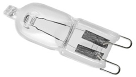 This is a 20 W G9 (9mm Apart) bulb that produces a Warm White (830) light which can be used in domestic and commercial applications