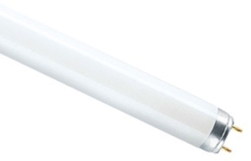 This is a 58 W G13 bulb that produces a Cool White (840) light which can be used in domestic and commercial applications