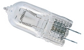 This is a 650W G6.35/GY6.35 (6.35mm Apart) Capsule bulb which can be used in domestic and commercial applications