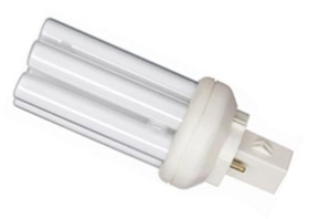 This is a 18W GX24D-2 Multi Tube bulb that produces a Cool White (840) light which can be used in domestic and commercial applications