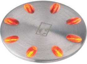 This is a 1 W bulb that produces a Amber light which can be used in domestic and commercial applications