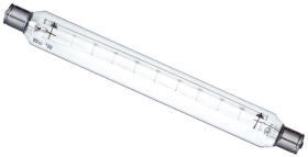 This is a 30W S15 Striplight bulb that produces a Clear light which can be used in domestic and commercial applications