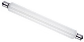 This is a 30W S15 Striplight bulb that produces a Opal light which can be used in domestic and commercial applications