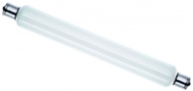5x 60W 221mm Opal Double Ended Cap Tubular Lamp S15 Linear Strip Light Bulbs