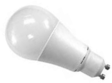 tp24 LED 9 Watt Frosted GLS L1 (GU10) Warm White Light Bulb (90W Alternative)