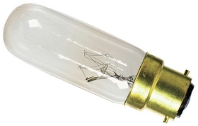 This is a 15W 15mm Ba15d/SBC Tubular bulb that produces a Clear light which can be used in domestic and commercial applications