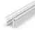1 Metre Deep Recessed White LED Profile P25 (18.4mm x 18.9mm)