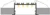 2 Metre Wide Recessed White LED Profile (58mm x 25mm) P23-1