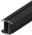 2m Black Painted Profile P23-8