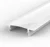 2 Metre Wide Recessed White LED Profile P14 (10.65mm x 30.8mm) C/W Opal Cover