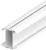 2m White Painted Profile P23-8