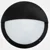 Eterna IP65 365mm Cool White 18W Black Aluminium LED Wall Light with Eyelid Diffuser + Multi-Functio