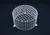 Aiano Medium Round Bulkhead Guard Galvanised  380x152mm